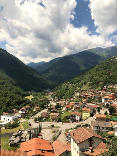 Nespecifikovaný výhled na hory nebo výhled na hory při pohledu z apartmánu