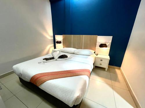 Best View Hotel Bandar Sunway # Near Sunway Medical-Pyramid-Lagoonにあるベッド