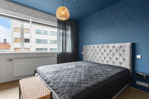 Postel nebo postele na pokoji v ubytování Modern, Stylish & Comfortable Apartment