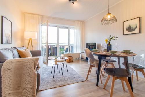 Posezení v ubytování Apartment Bergwiese I Balkon I Aufzug I Stellplatz