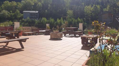 Un jardín fuera de Residencia Aldosa