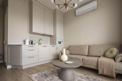 Dapur atau dapur kecil di FRESH WAVE apartamentai Kunigiškėse MANO JŪRA 2