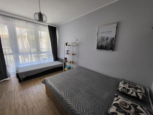Postel nebo postele na pokoji v ubytování U Wiesi