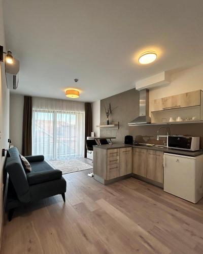 Cuisine ou kitchenette dans l'établissement Fibula Residence Hotel & Wellness - Adults Only