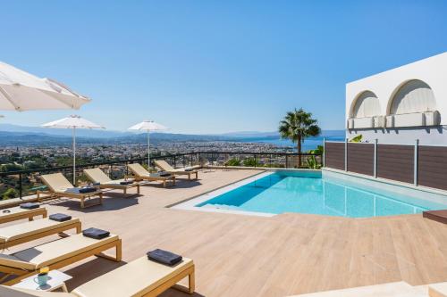 Villa City View - Heated Pool & Gym & Sauna - Majestic views - 5 min drive from center