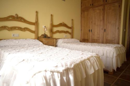 Cama o camas de una habitación en One bedroom house at Alcantara