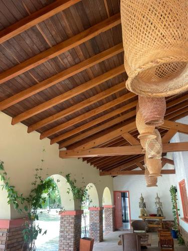 Restaurace v ubytování Finca Hotel Guadalupe