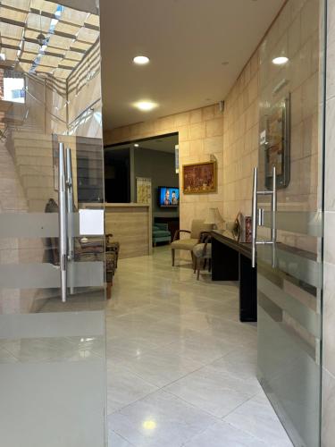 Vstupní hala nebo recepce v ubytování Petra Town Check-Inn