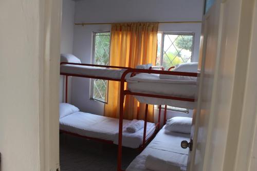 Двуетажно легло или двуетажни легла в стая в Cabaña Campestre Casablanca
