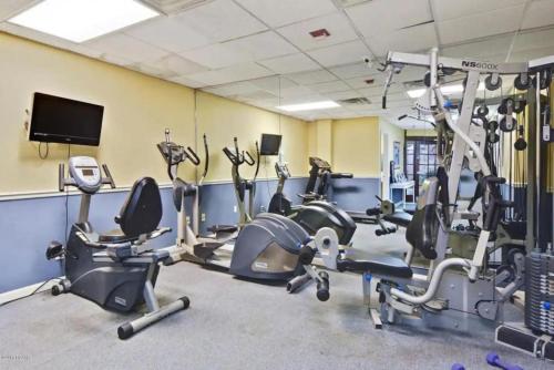 Gimnasio o instalaciones de fitness de Amazing Studio on Daytona Beach