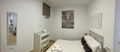 A bed or beds in a room at El Rinconcito de Noa