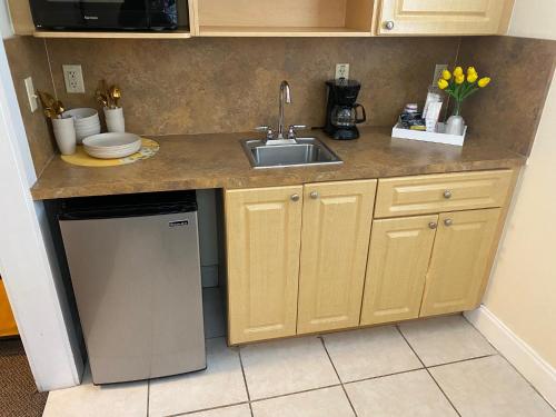 Kuchyň nebo kuchyňský kout v ubytování Hotel Ponce de Leon