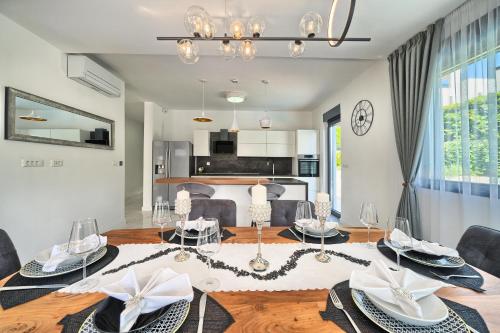 A cozinha ou kitchenette de Villa Celestial