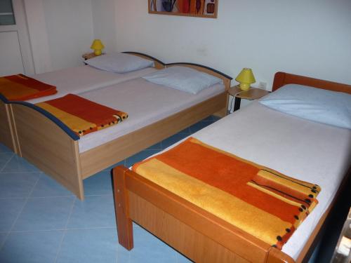 Postel nebo postele na pokoji v ubytování Apartments KIRSCHEY