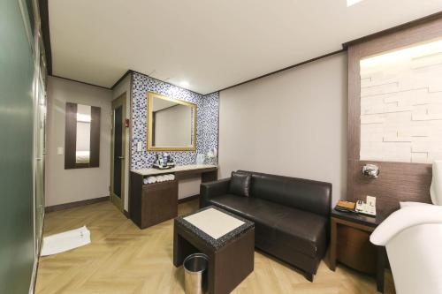 Posezení v ubytování Sugar Hotel