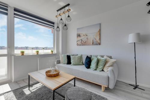 O zonă de relaxare la Grand Apartments - Fala apartament na Przymorzu