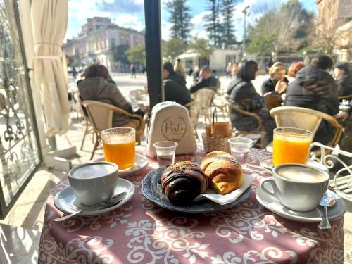Opciones de desayuno disponibles en Vico dell' Elce