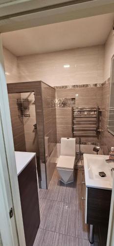 Koupelna v ubytování Отличная квартира в районе Центрального Парка в ЖК Central Park Residence