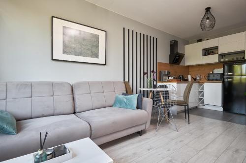 Kuchyň nebo kuchyňský kout v ubytování Apartament Marmot