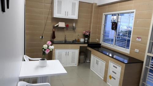 Dapur atau dapur kecil di Won Sea Breeze Bangsaen