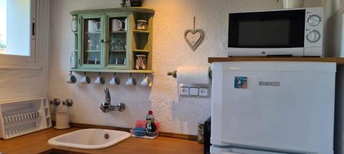 Kuchyň nebo kuchyňský kout v ubytování Apartamento Calella Home