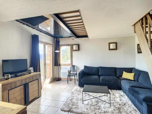 La Plagne-les Coches vue Mont Blanc 6 pers piscine sauna