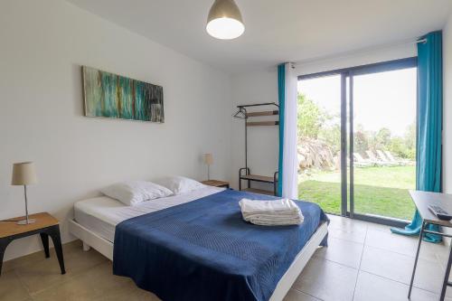Ένα ή περισσότερα κρεβάτια σε δωμάτιο στο Casa Sulia
