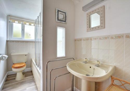 Koupelna v ubytování Moonrakers