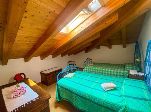 A bed or beds in a room at Archi SP Arkaden-Villa