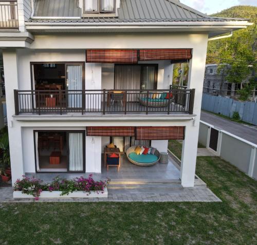 Balkón nebo terasa v ubytování Nautilus Apartments