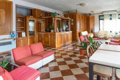 Kuchyň nebo kuchyňský kout v ubytování Hotel Martinez