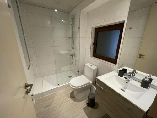 Bathroom sa Espectacular Loft conEstacionamiento en Valparaíso Servicio HOM