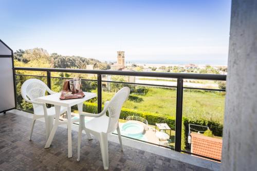 מרפסת או טרסה ב-Hotel King