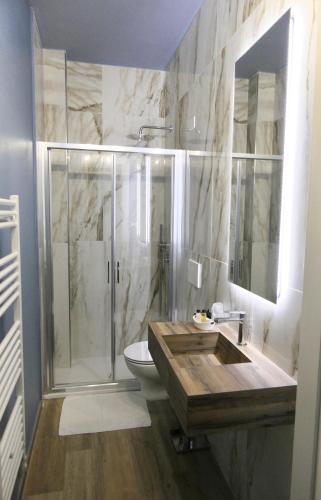 Ein Badezimmer in der Unterkunft Il Gabbani B&B