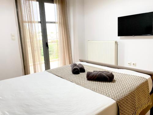Cama o camas de una habitación en Cleo