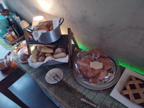 Mad på bed and breakfast-stedet eller i nærheden