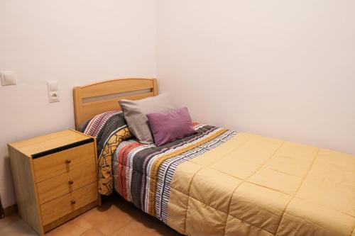 Postel nebo postele na pokoji v ubytování Xalet en Riumar,Delta del Ebro