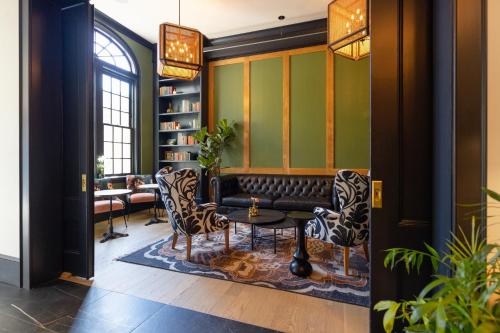 Гостиная зона в Hotel Thaxter