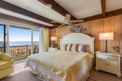 Ένα ή περισσότερα κρεβάτια σε δωμάτιο στο Beach Village 6