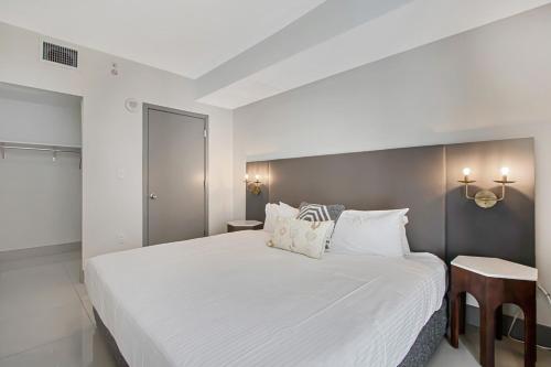 Cama o camas de una habitación en Roami at Habitat Brickell