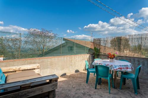 Μπαλκόνι ή βεράντα στο Casa Vecchia Rooms and Parking