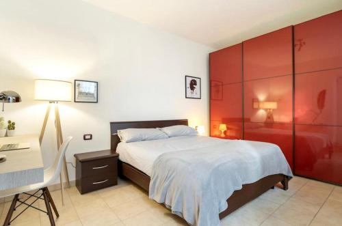 Krevet ili kreveti u jedinici u okviru objekta Appartamento Mia. Centro storico