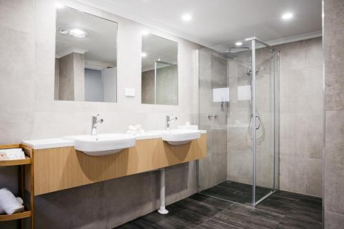 Koupelna v ubytování ibis Styles Canberra Eagle Hawk