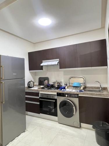 Η κουζίνα ή μικρή κουζίνα στο Nador de luxe Nr 5