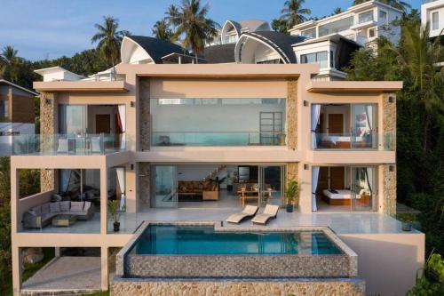 Πισίνα στο ή κοντά στο Villa Majesta Amazing View luxury 4br Pool villa