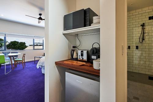 Kuchyň nebo kuchyňský kout v ubytování Mrs Owens Lofts