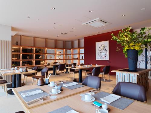 Χώρος καθιστικού στο Lake Toya Tsuruga Resort HIKARINOUTA