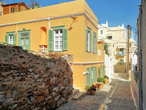 Cycladic apt for 5 wonderful seaview terrace