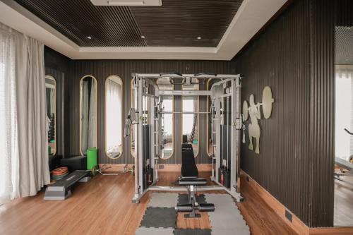 Фитнес-центр и/или тренажеры в Regenta Place Bhopal by Royal Orchid Hotels Limited