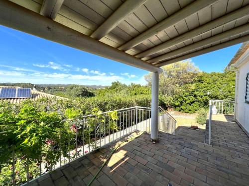 a view from the porch of a house at Algarve Country Villa 1 With Pool by Homing in Santa Bárbara de Nexe